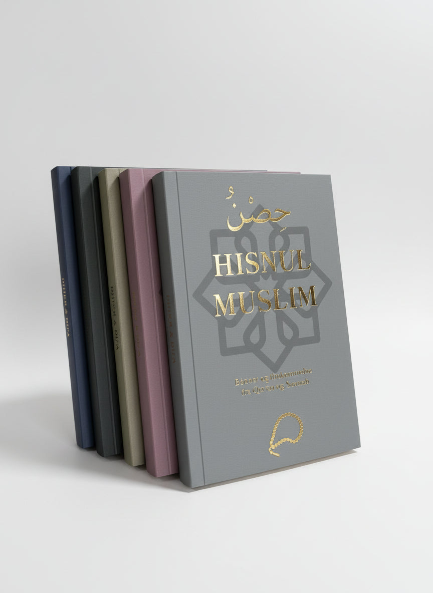 Hisnul Muslim - dhikr og dua på dansk med lydskrift