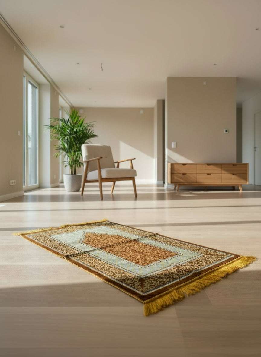 Velour bedetæppe (tyndt)