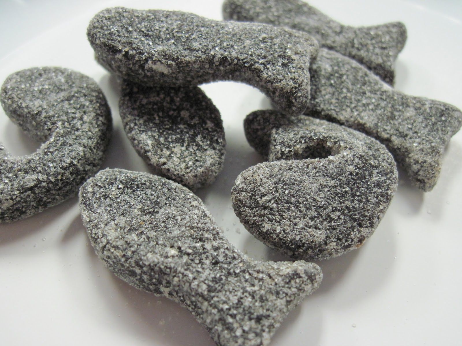 Katjes - Salte Fisk- vegansk uden animalsk gelatine - 80g