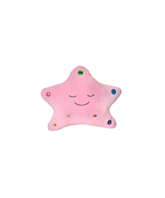 My Dua Pillow Pink- Dua-puden  - med lys og lyd - Pink/lyserød