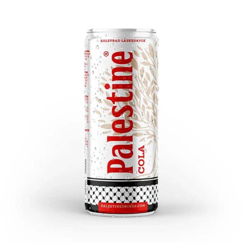 Palestine Cola - Palæstina Cola - Original, sukkerfri og orange (330 ml)