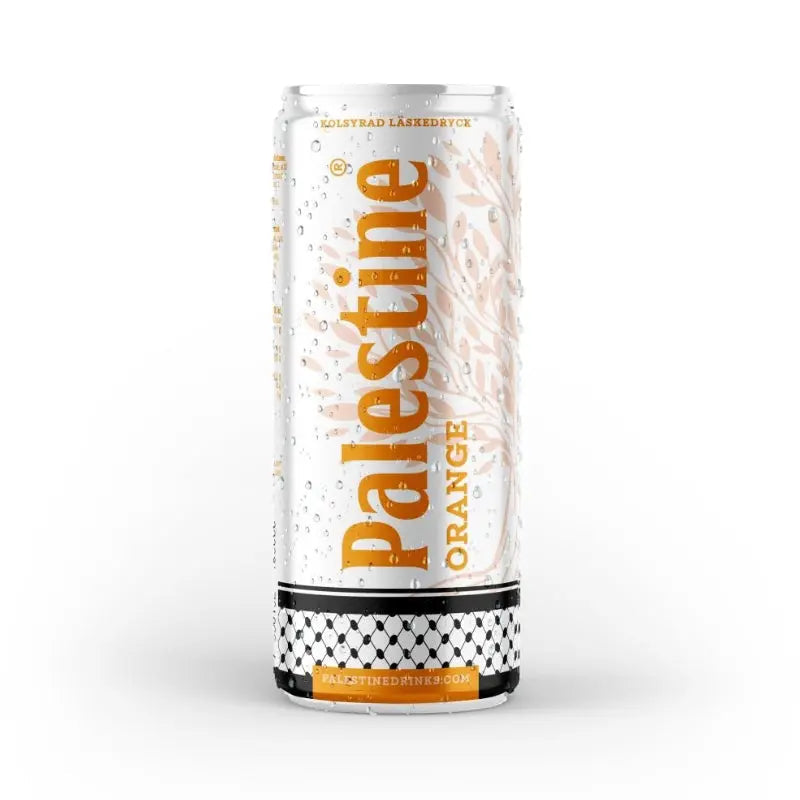 Palestine Cola - Palæstina Cola - Original, sukkerfri og orange (330 ml)