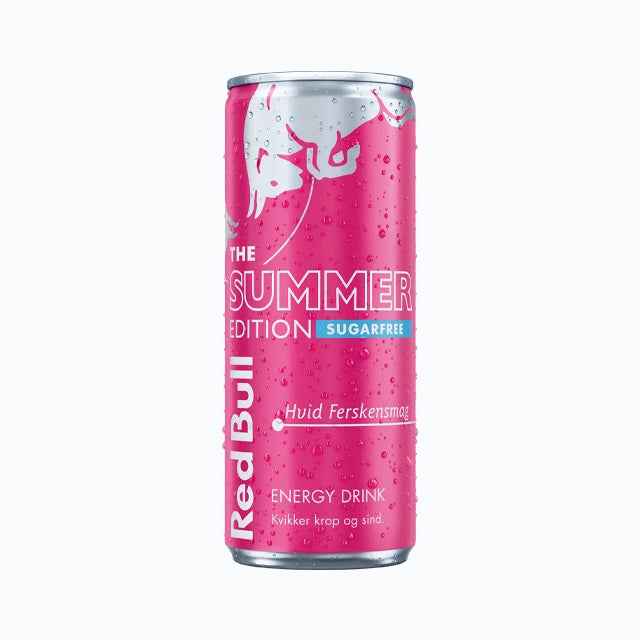 Red Bull - Hvid Ferskensmag - Peach Edition 250ml
