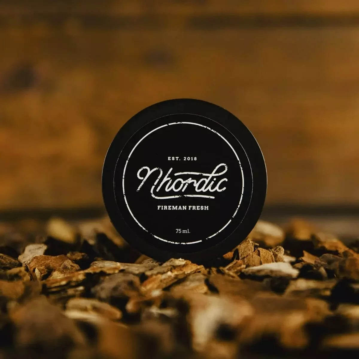Nhordic skægbalm - Fireman Fresh - skægpleje med sort peber og appelsin - 75ml
