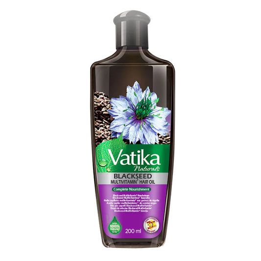 Vatika Naturals Multivitamin Blackseed Hair Oil Sorkommen hårolie - 200ml