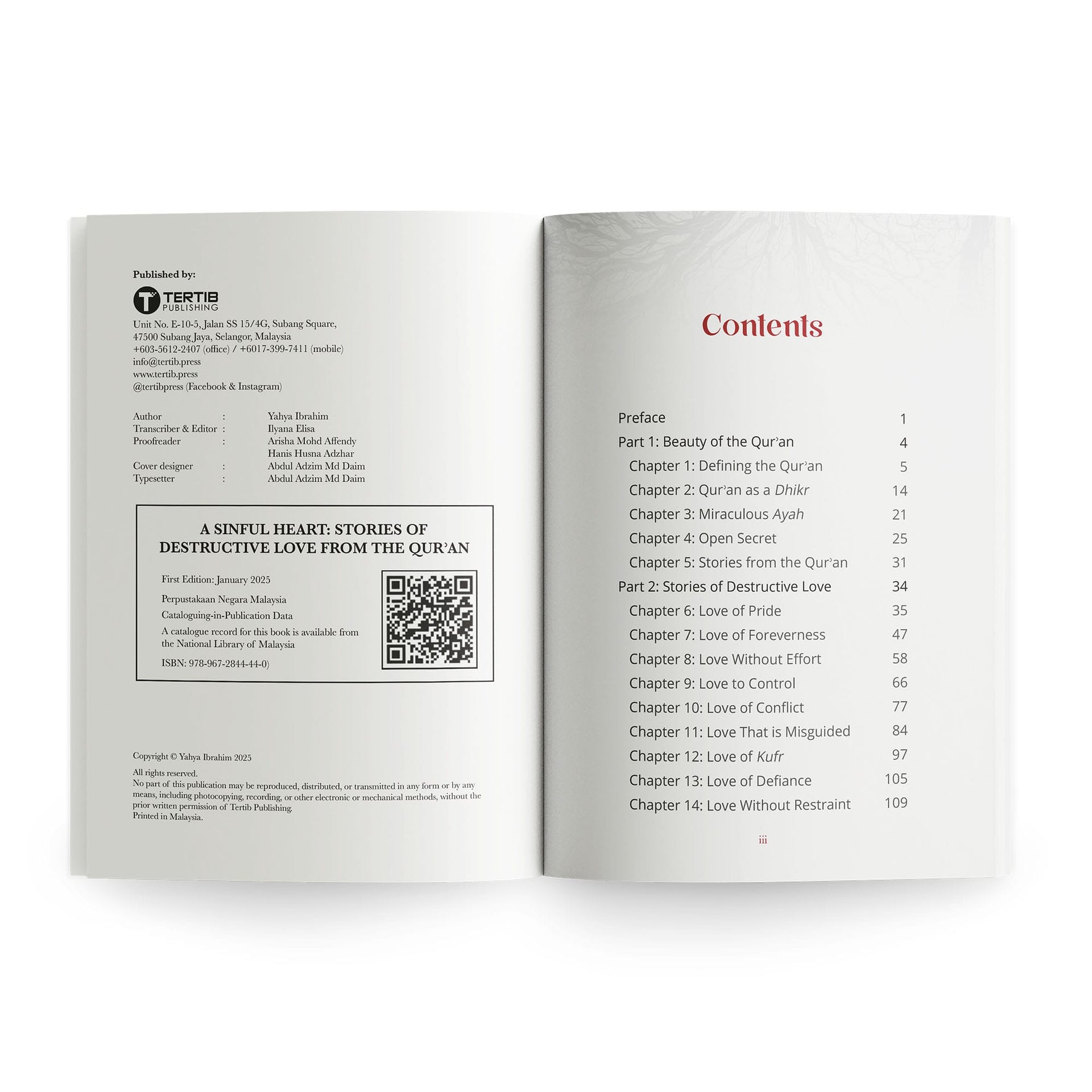 A Sinful Heart - Stories of Destructive Love from The Quran