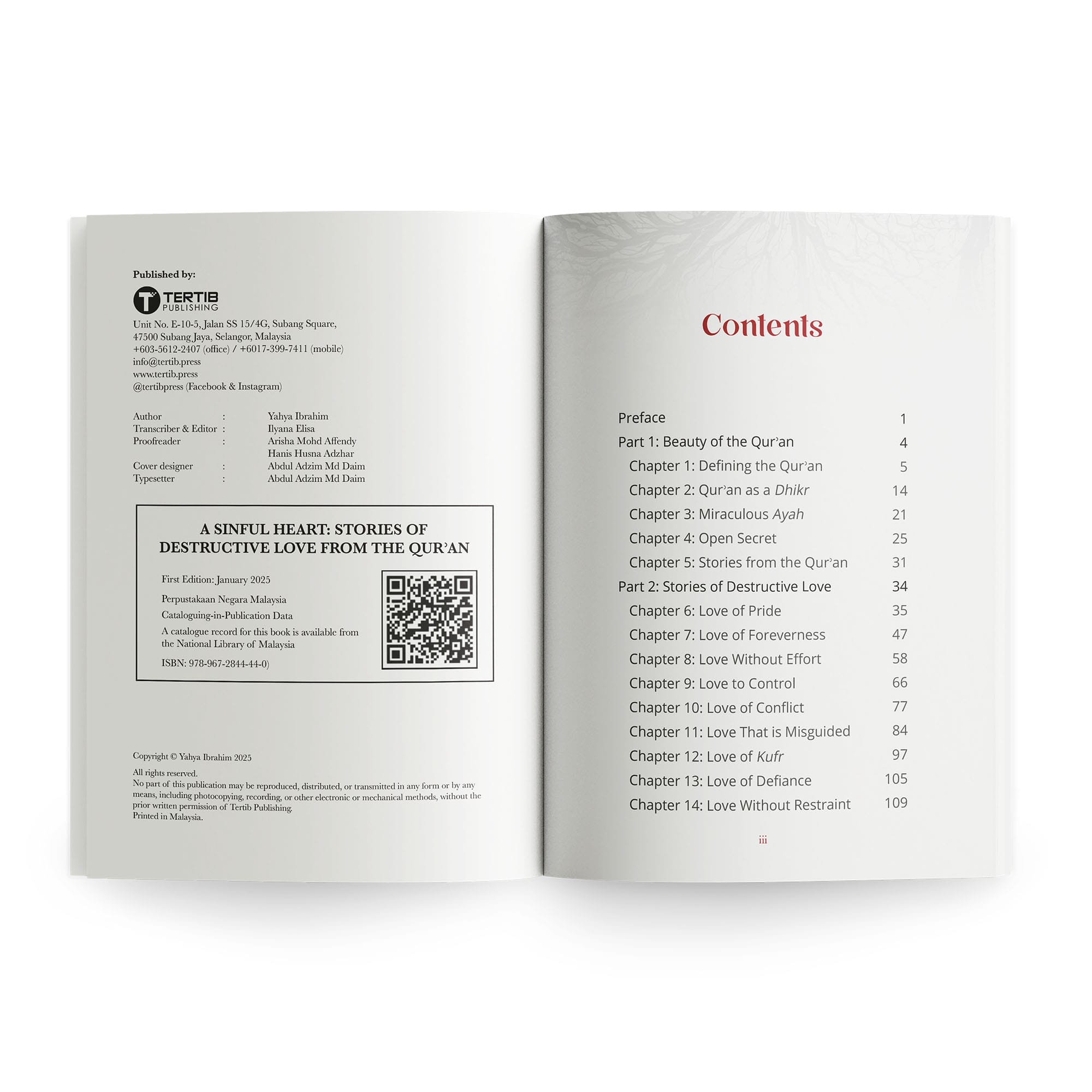 A Sinful Heart - Stories of Destructive Love from The Quran