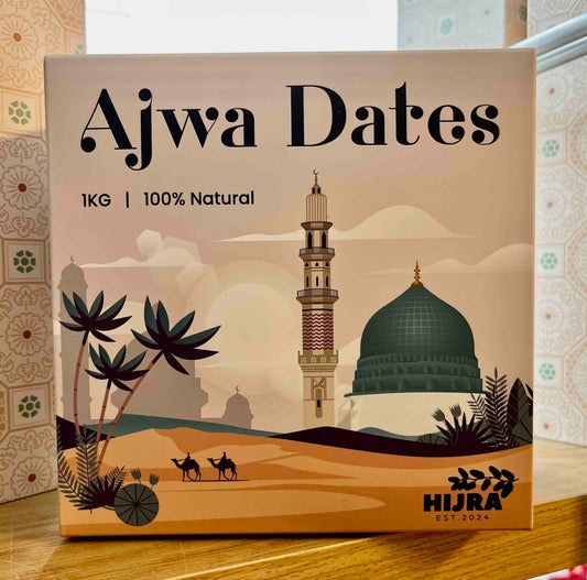 Ajwa dadler fra Hijra - 1kg