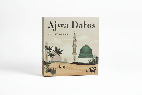 Ajwa dadler fra Hijra - 1kg