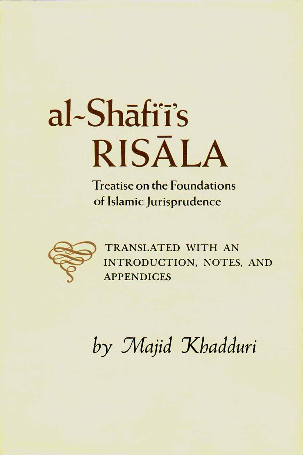 Al-Shafi'is Risala