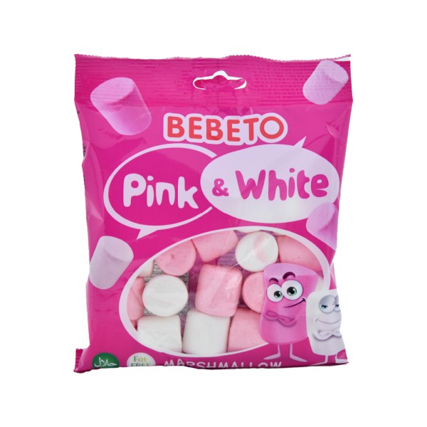 Bebeto - Pink and White Marshmallow 60g