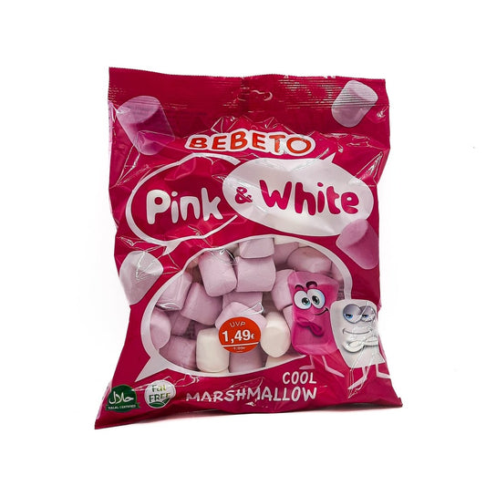 Skumfiduser - Pink and White - 275g - Bebeto Marshmallows