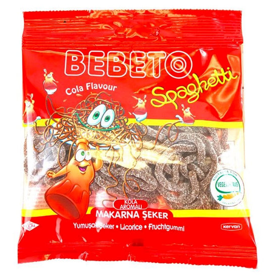 Bebeto - Syrlig Cola Spaghetti 80g