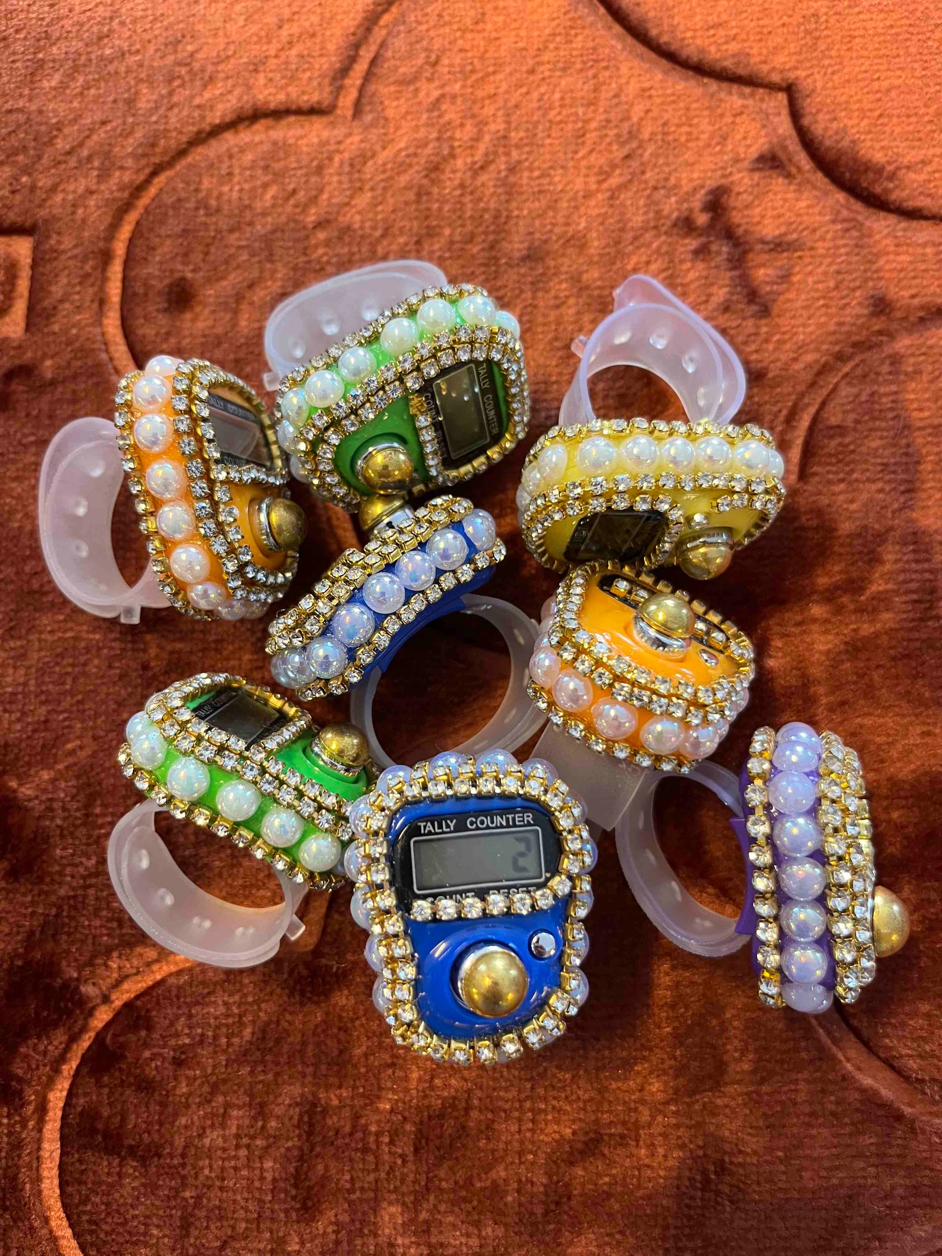 Tasbih - tasbeeh - MELLEM m. PERLER - dhikr - tæller - elektroniske - digitale