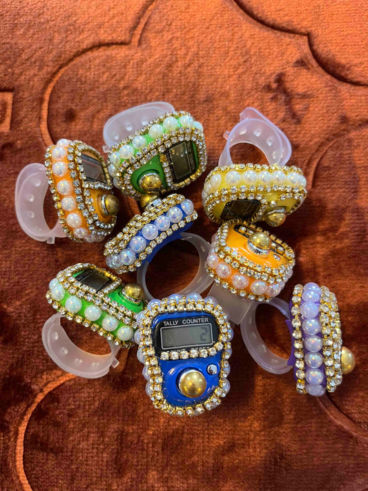 Tasbih - tasbeeh - MELLEM m. PERLER - dhikr - tæller - elektroniske - digitale