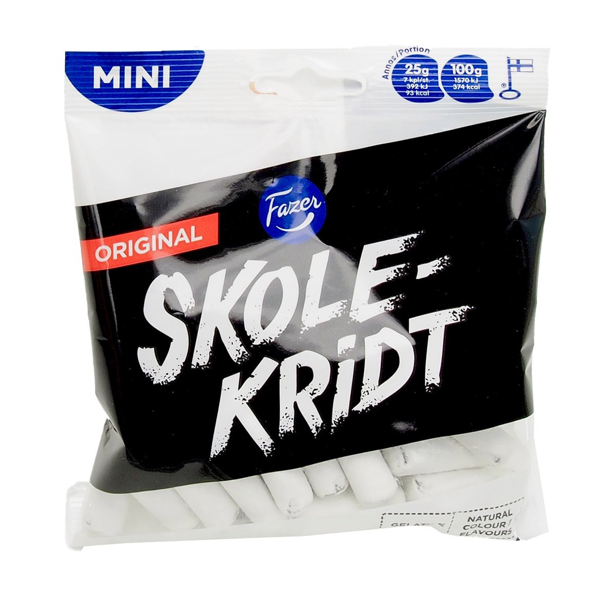 Original Skolekridt - Gelatinefri - 70g