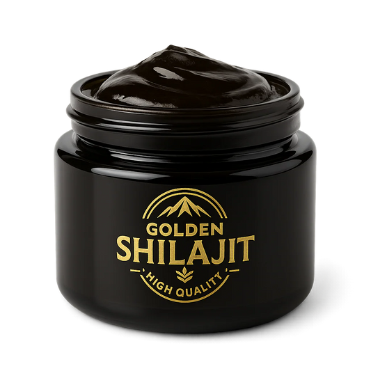 Golden Shijalit fra Himalaya - 20g - energi, fokus og velvære