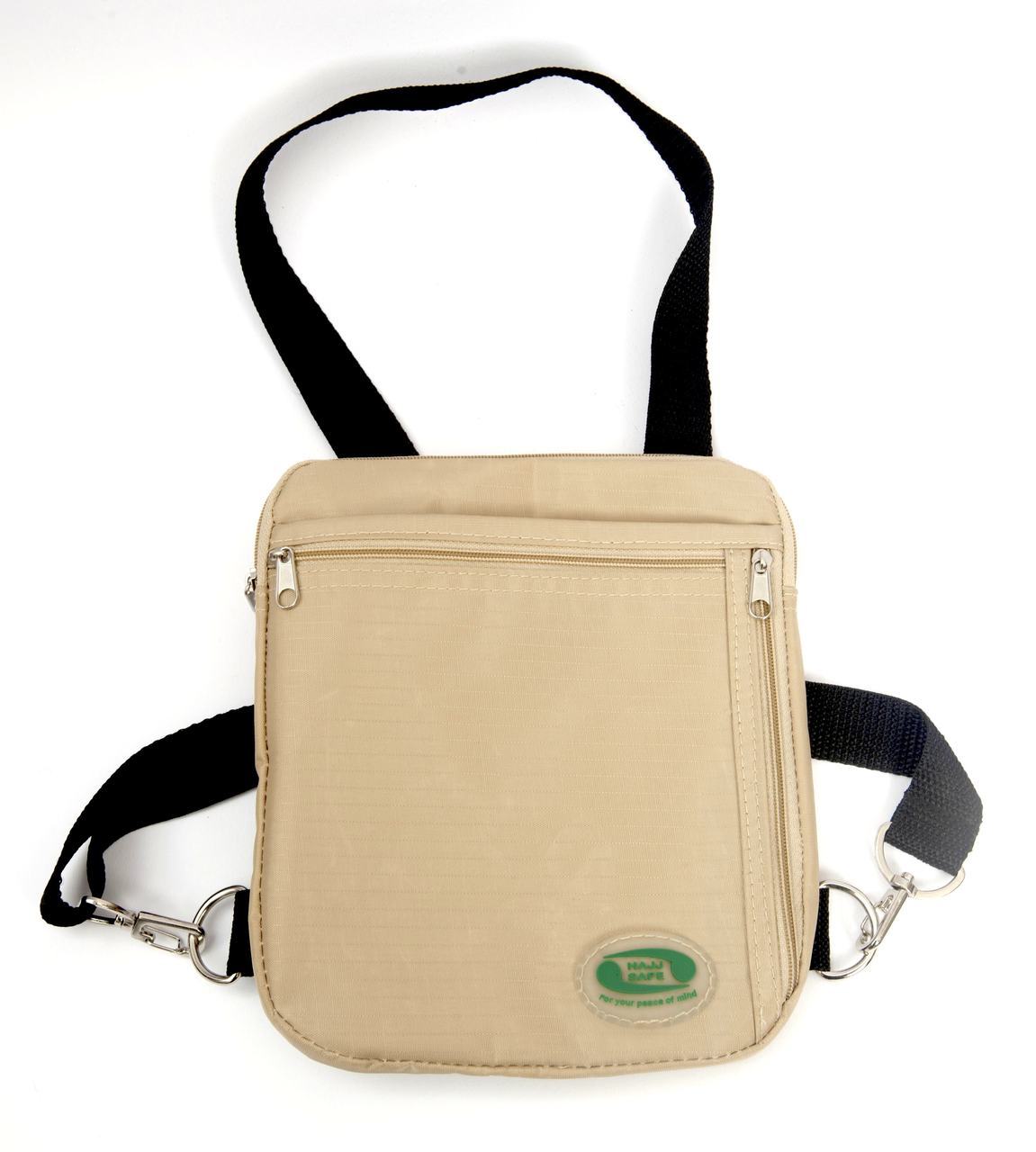 Hajj Safe - Anti-Theft Hajj/Umrah Side Bag & Neck Bag