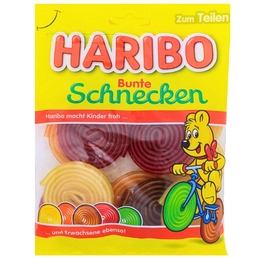 Haribo - Bunte Schnecken Veggie frugt rotella - 160g