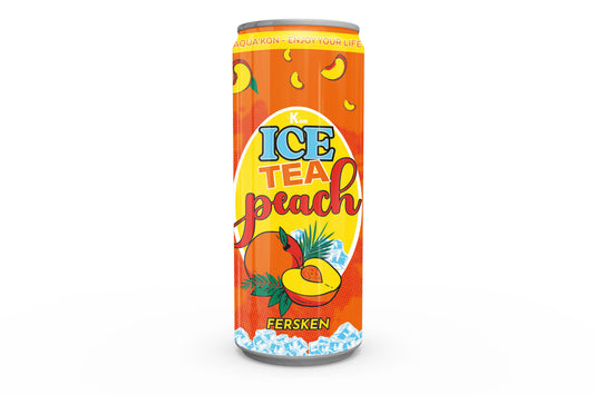 Ice Tea Peach Fersken - 330ml