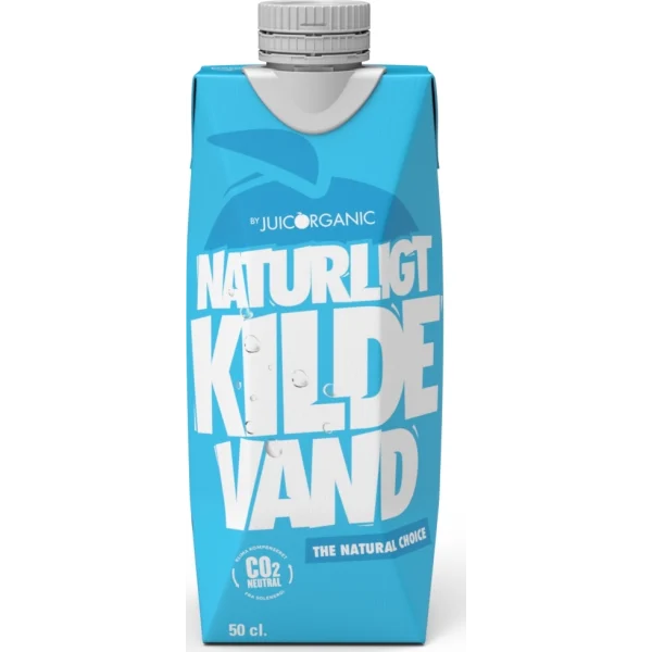 JuicOrganic Mineralvand - kildevand - 50 cl