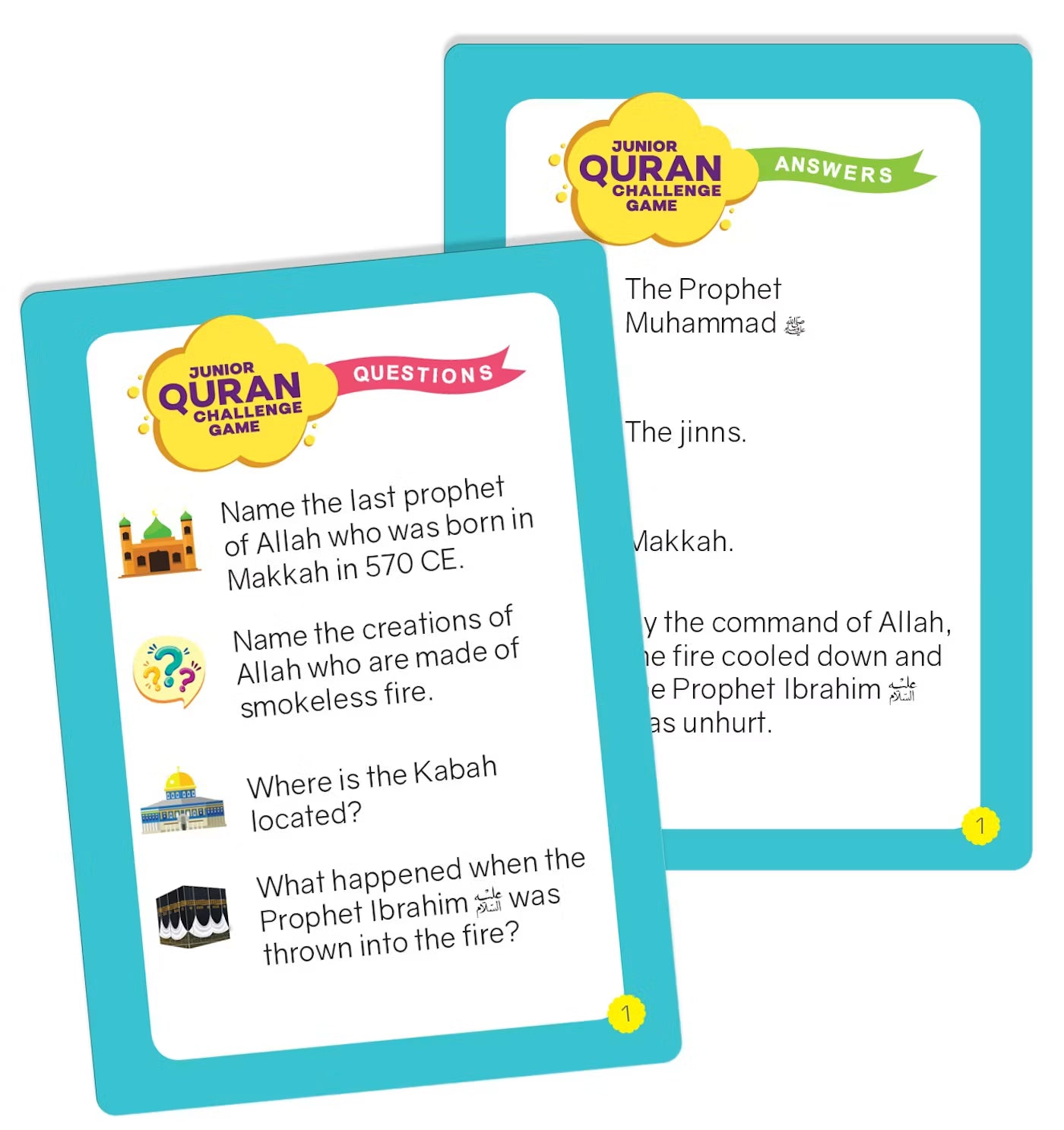 Junior Quran Challenge Game (engelsk version)