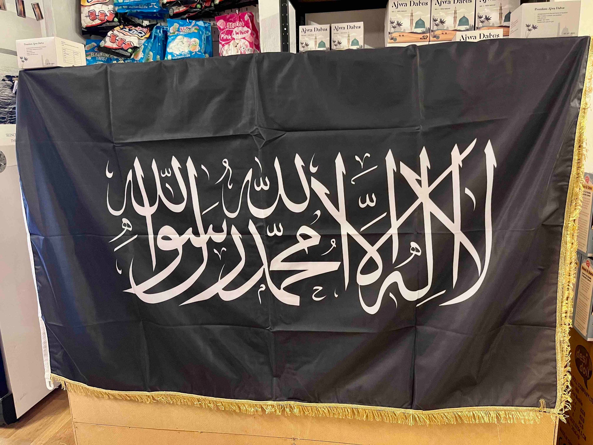 Kalima flag - stor størrelse 154x98 cm