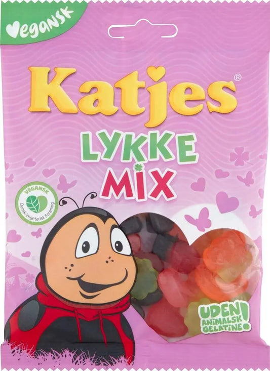 Katjes - Lykke mix - 80g - Vegan