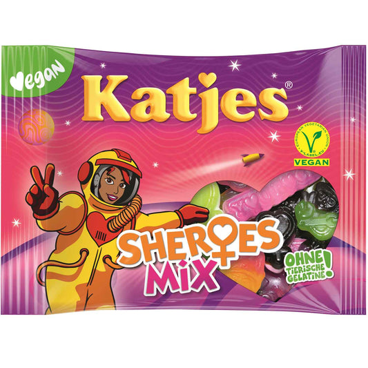 Katjes - Sheroes Mix - 175g - Vegan vingummi