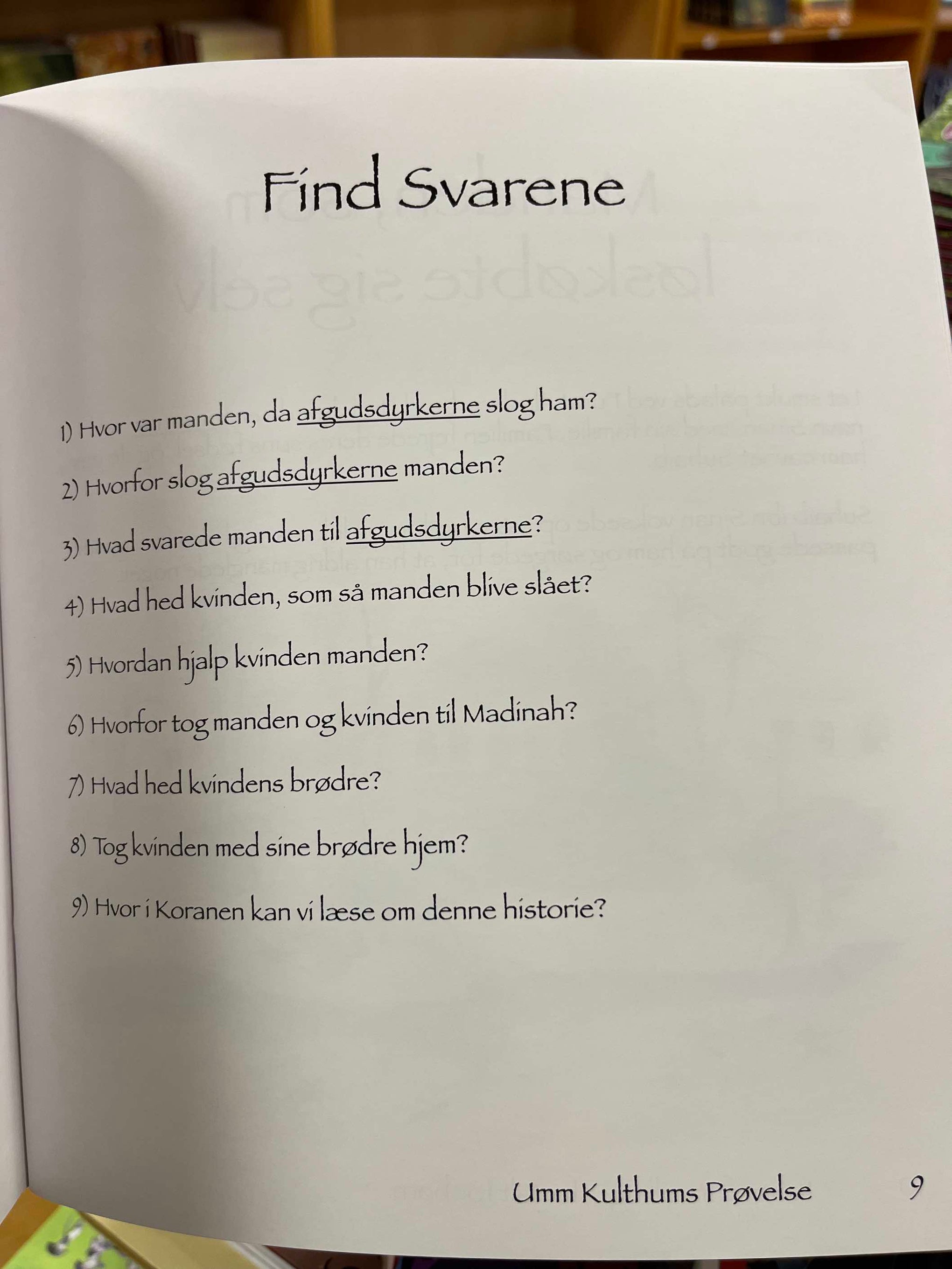 Koranfortællinger fortalt for børn - alder 5+