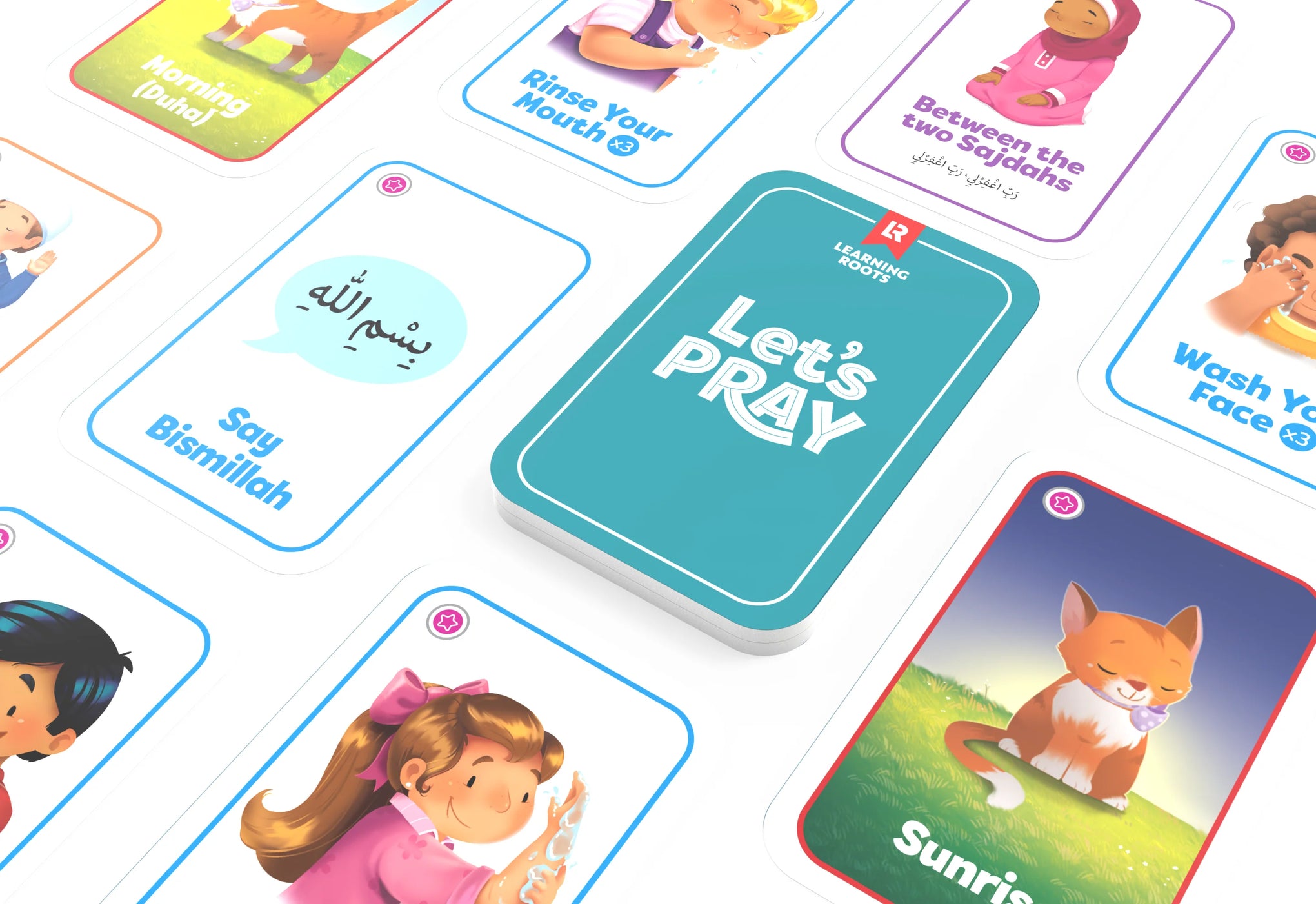 Let’s Pray – Islamisk salah-spil til børn - 6 år (Kiitab)