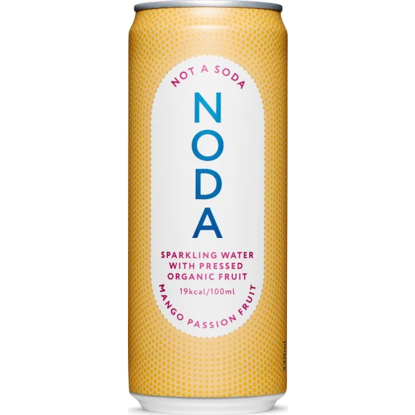 NODA - Mango og passionsfrugt med brus - 330ml