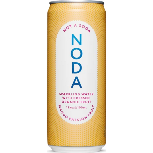 NODA - Mango og passionsfrugt med brus - 330ml