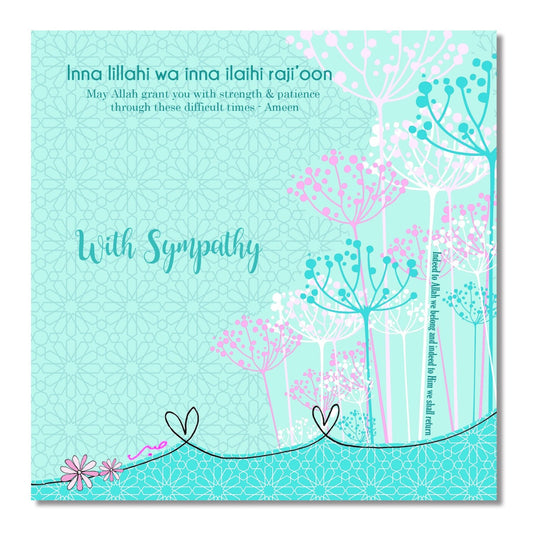 Postkort - With Sympathy - Inna lilla hi wa inna ialihi rajioon