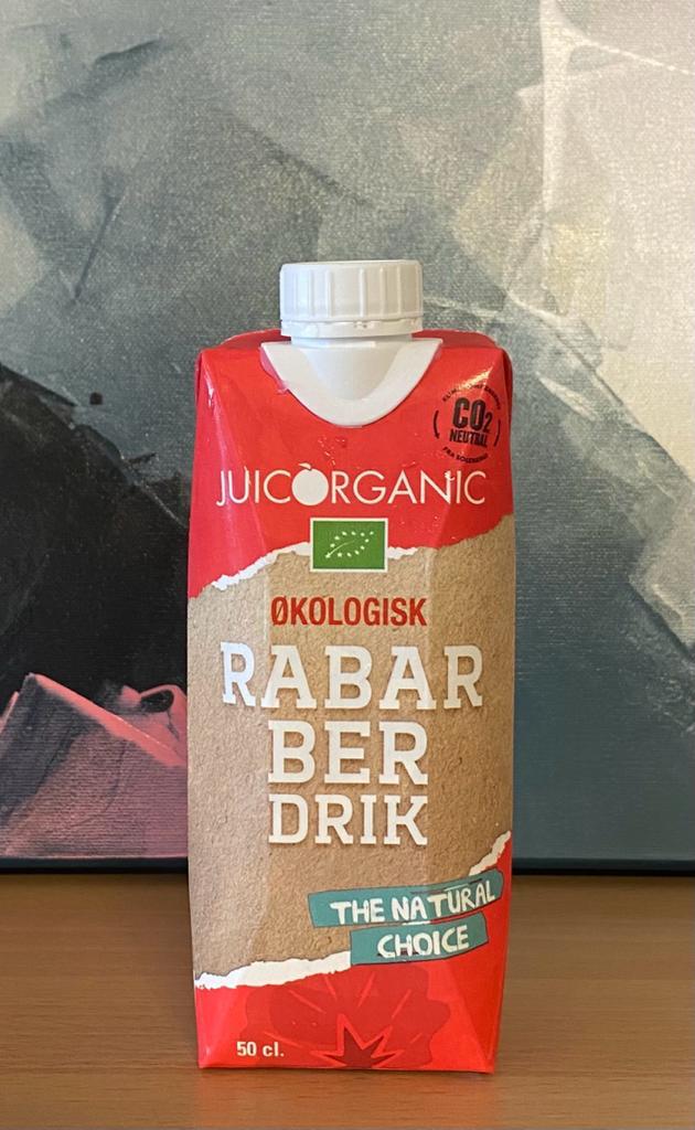 Økologisk rabarber drik - 50cl