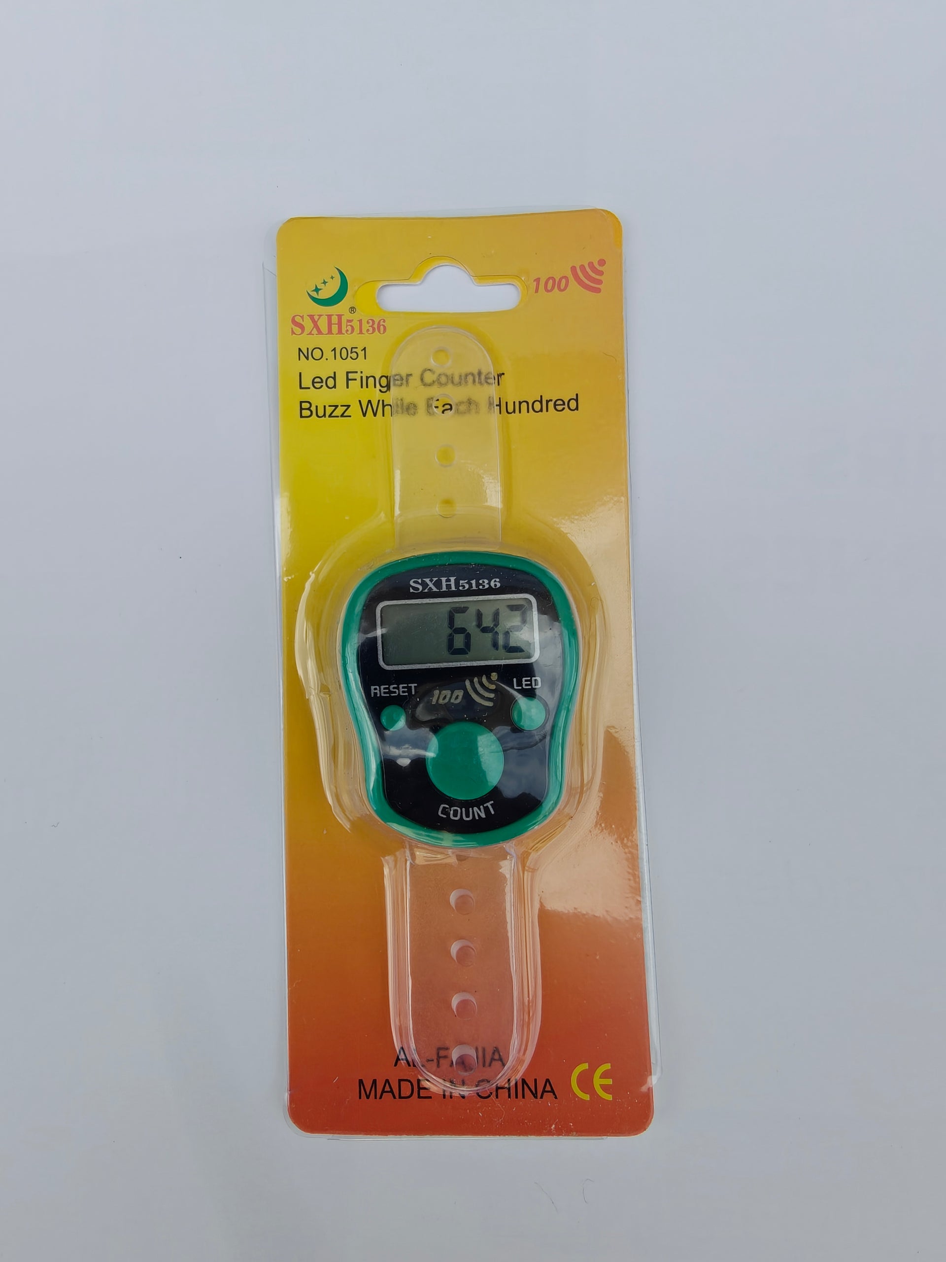 LED Tasbih - tasbeeh - 100 buzz - dhikr - tæller - elektroniske - digitale