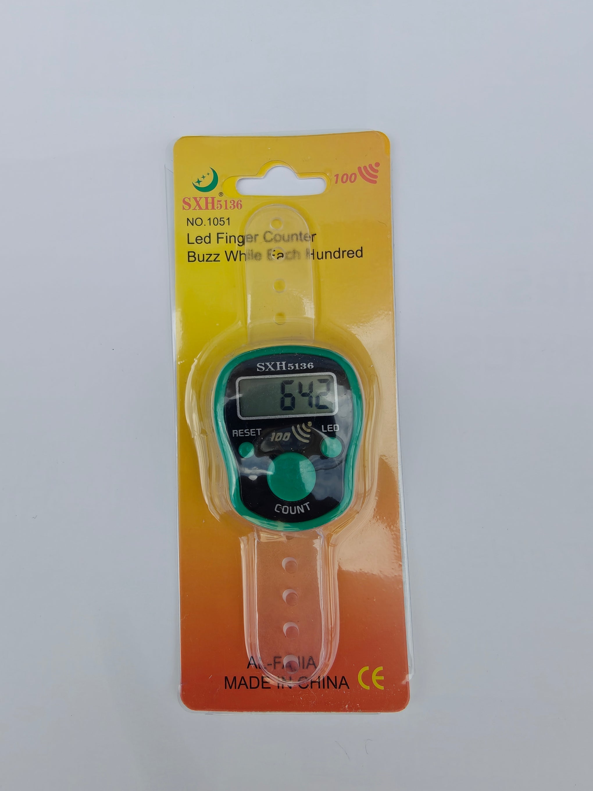 LED Tasbih - tasbeeh - 100 buzz - dhikr - tæller - elektroniske - digitale