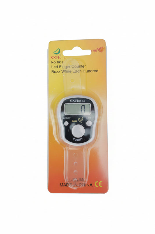 LED Tasbih - tasbeeh - 100 buzz - dhikr - tæller - elektroniske - digitale