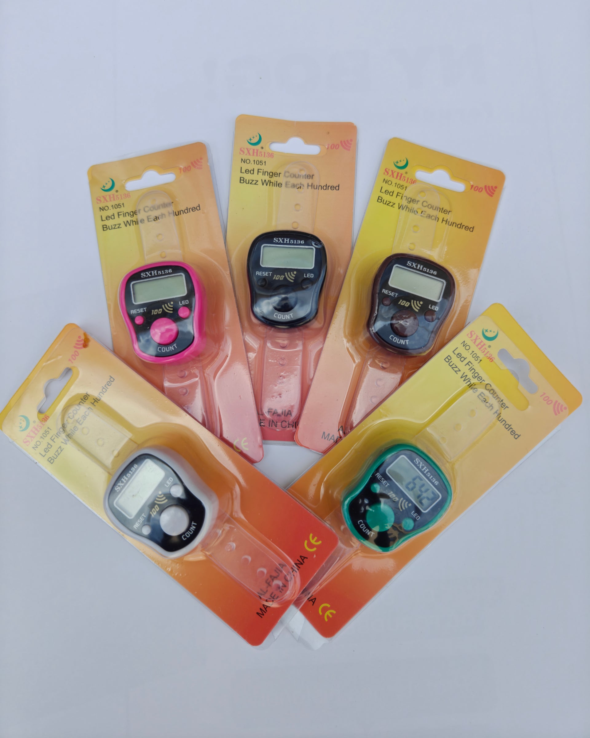 LED Tasbih - tasbeeh - 100 buzz - dhikr - tæller - elektroniske - digitale