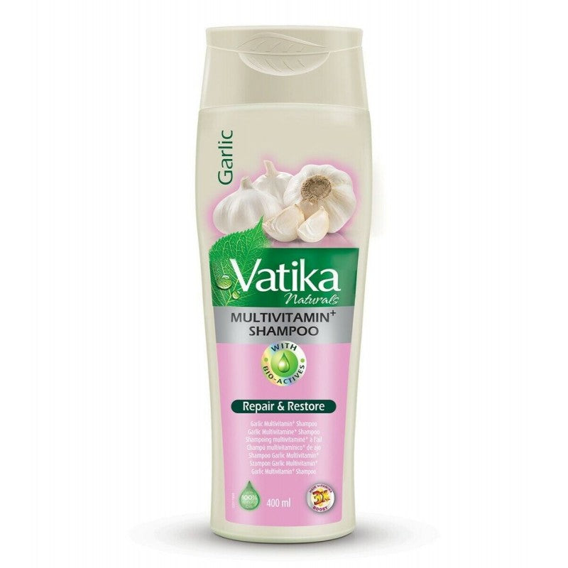 Vatika Garlic Multivitamin Repair & Restore Hvidløg Shampoo - 400ml