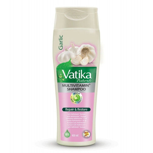 Vatika Garlic Multivitamin Repair & Restore Hvidløg Shampoo - 400ml