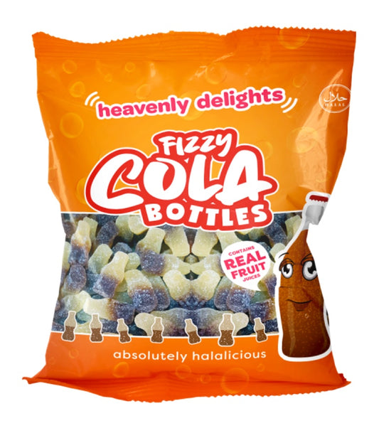 Heavenly Delights - Fizzy Cola Bottles 80g