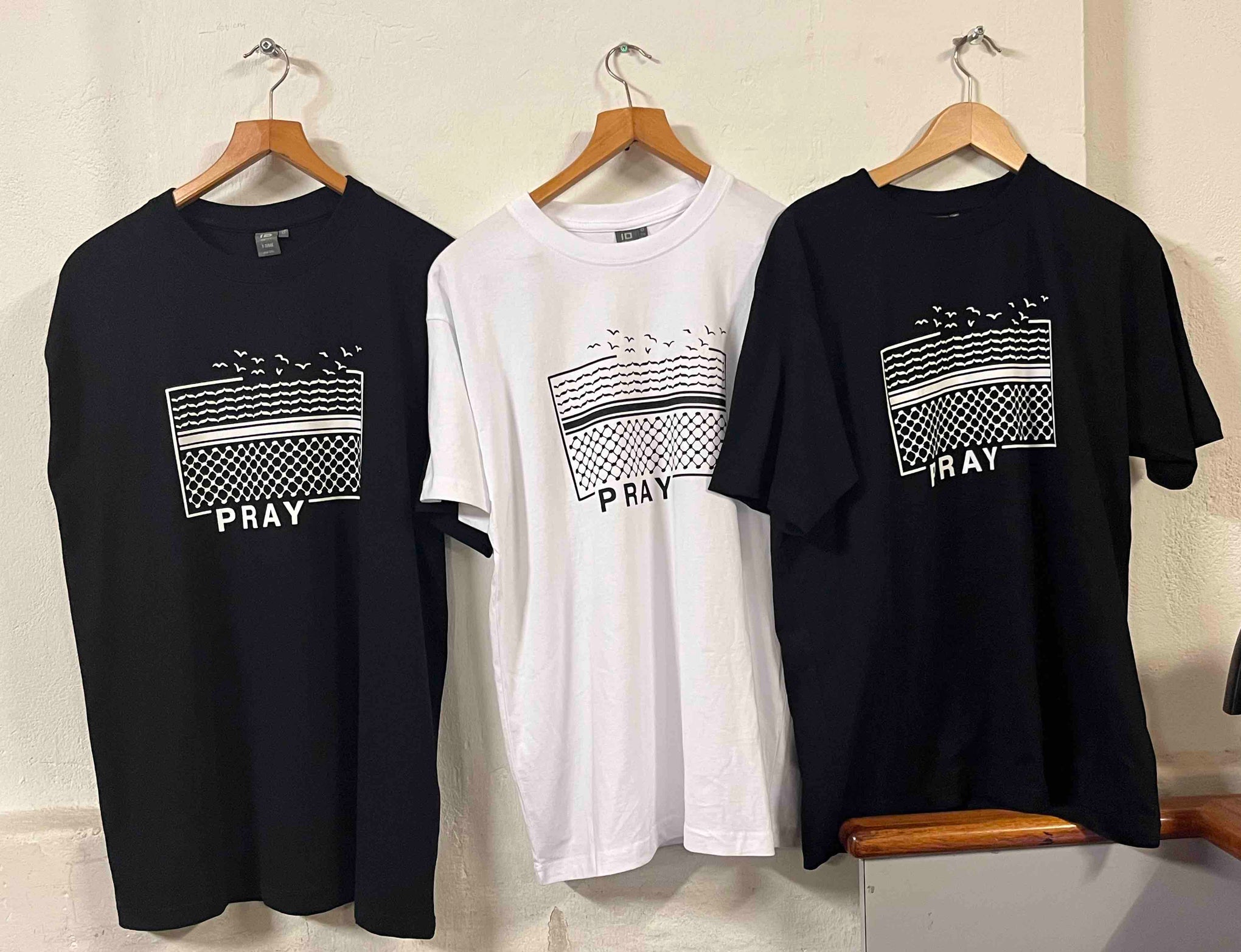 T-shirt med bøn for Palæstina