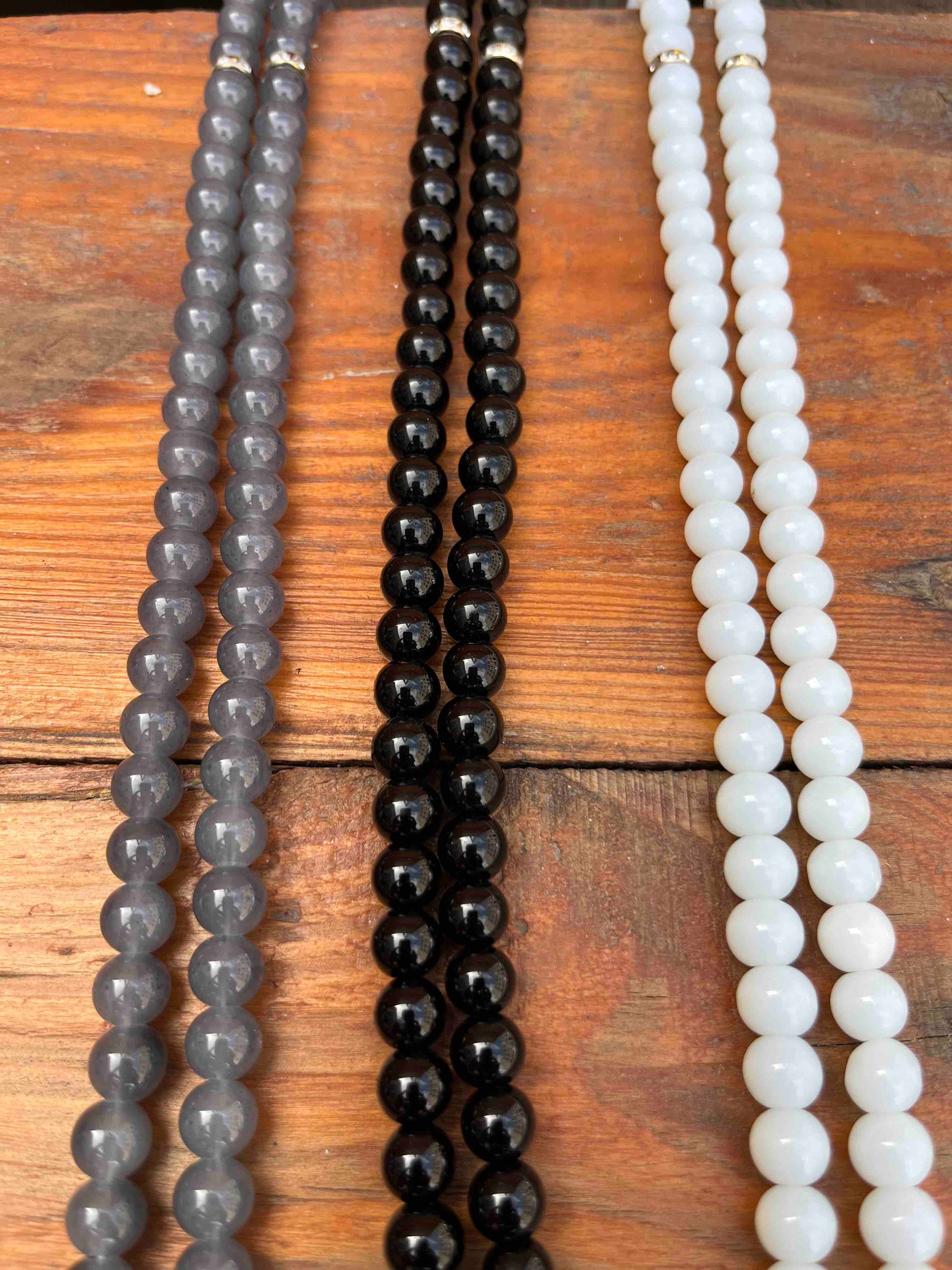 Tasbih - Bedekrans - 33 perler af sten
