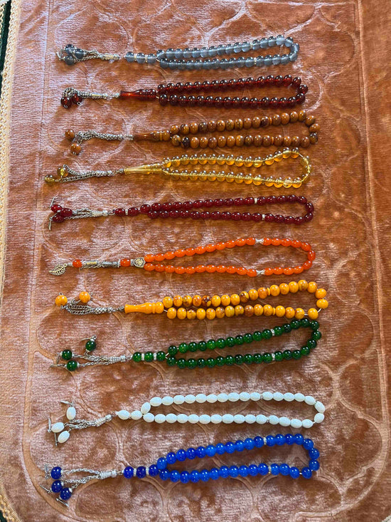 Tasbih - Bedekrans - 33 plastik perler