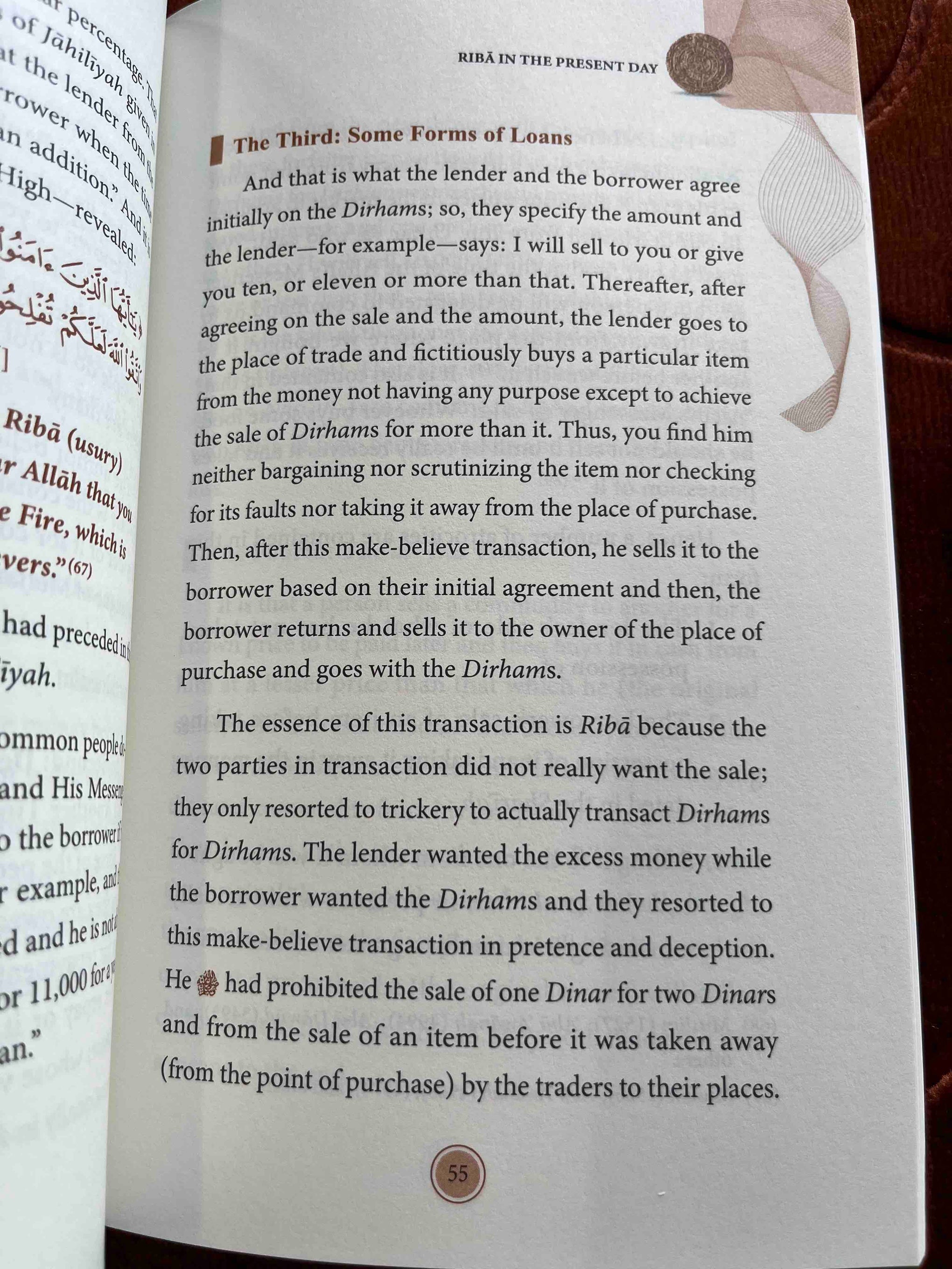 The Corruption of Riba : Its Evil Essence, Forms, and Harms