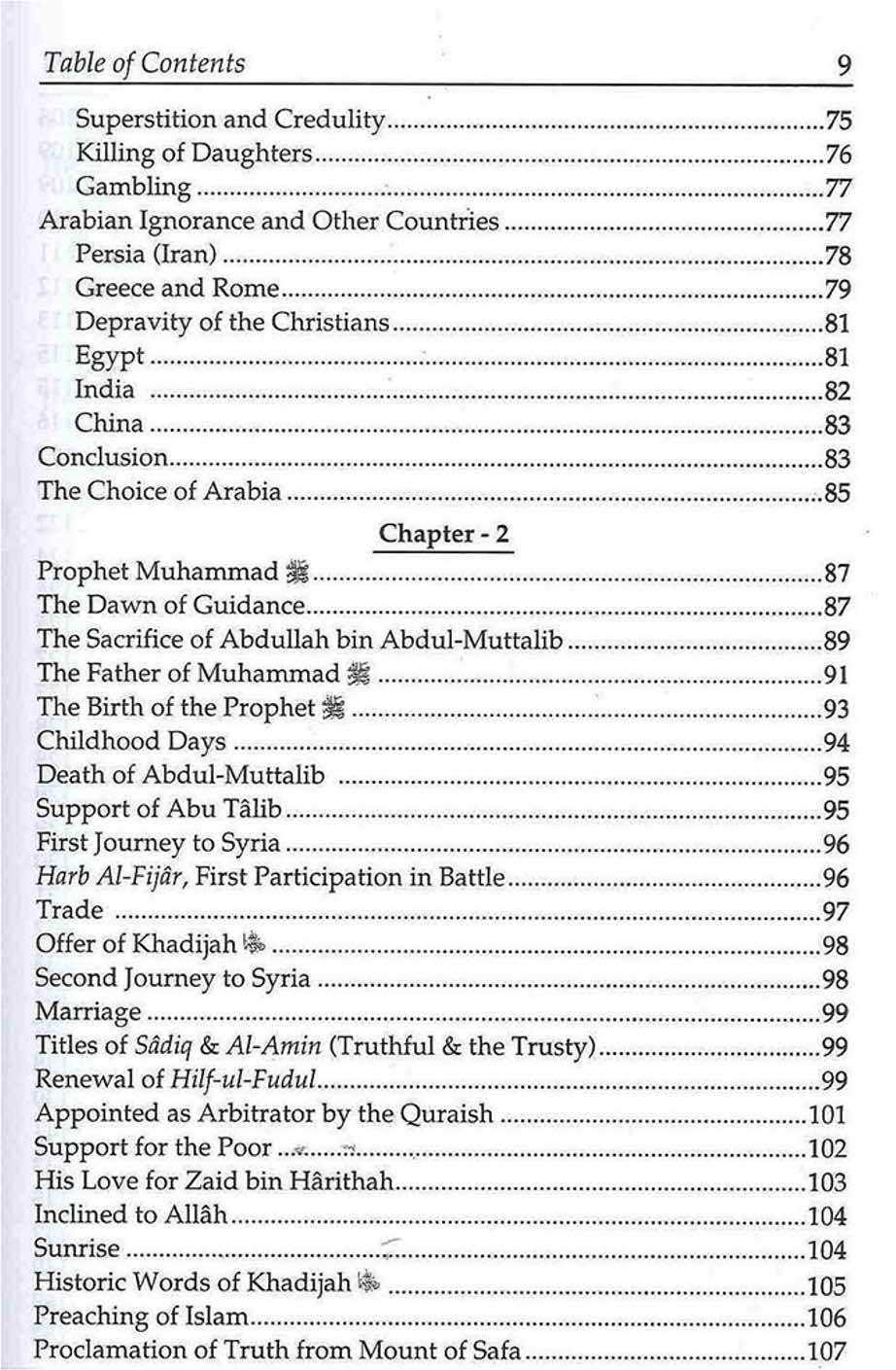 The History of Islam. Bind 1-3