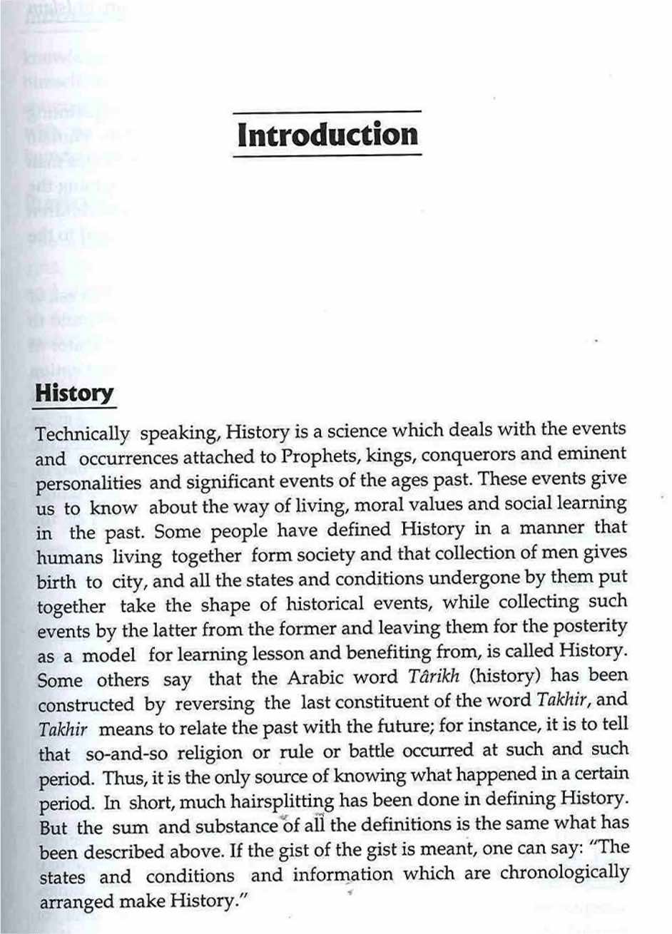 The History of Islam. Bind 1-3