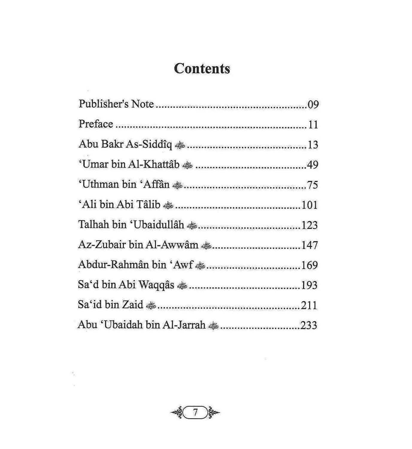 The Precious Pearls - Description of the Ten Companions