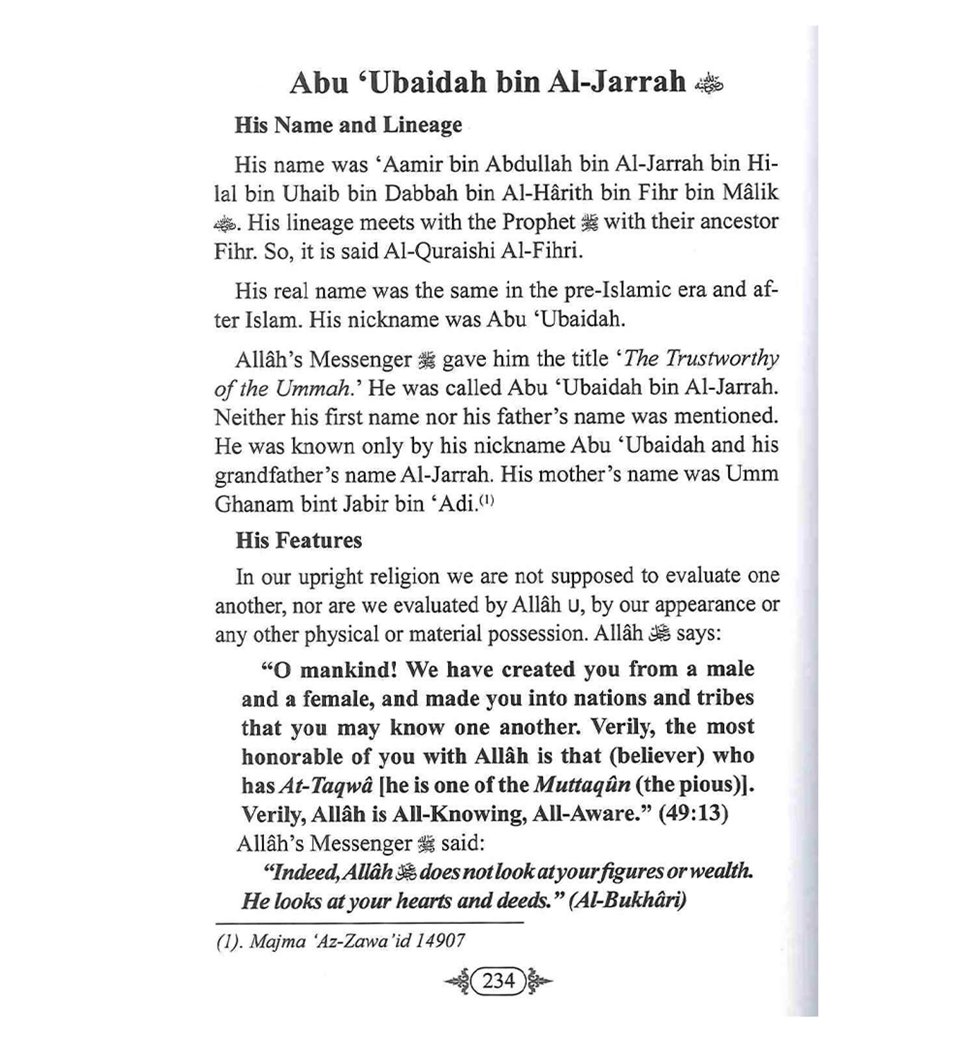 The Precious Pearls - Description of the Ten Companions